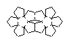 Geometric net for a dodecahedron.