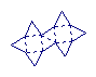 Example of a geometric net for a square antiprism.